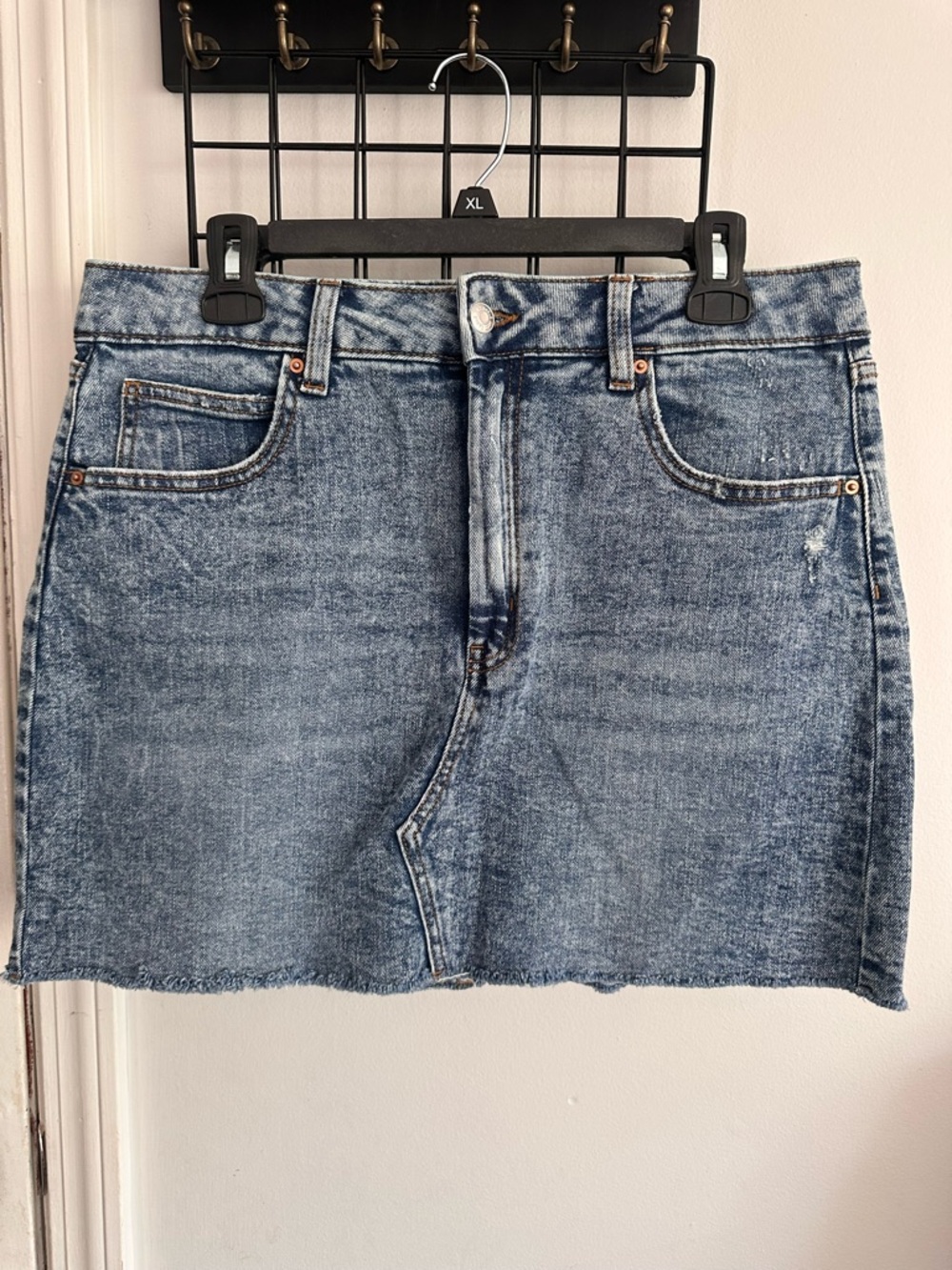 wild fable Light Wash Denim Mini Skirt